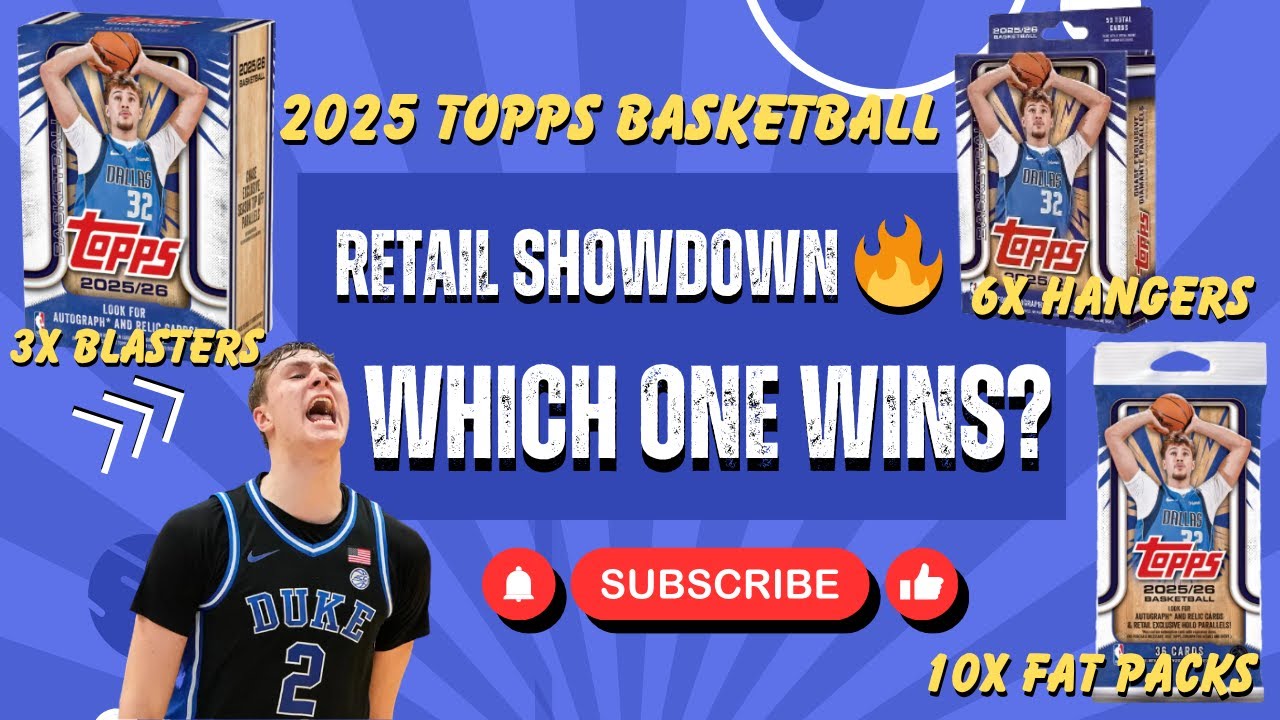 2025-26 Topps Basketball Opening Day Rip! Cooper Flagg Chase + Massive Product Review! 🔥