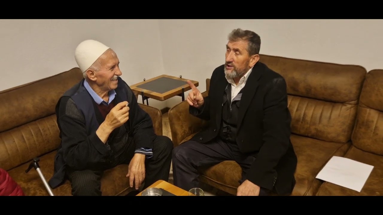 07.12.2023 Ne vizit te BAJRAM BAJA.Dje erdhi nga spitali.Sot ja dhash Mirnjohjen per shahir e burr.