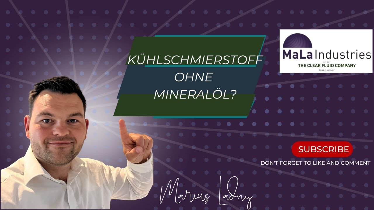 Kühlschmierstoff ohne Mineralöl