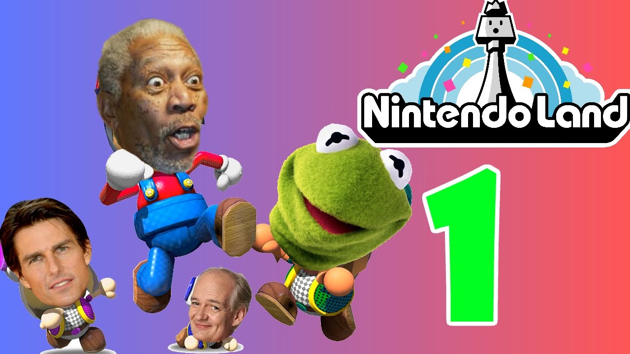Mario Chase - Nintendo Land Funny Moments Montage Part 1