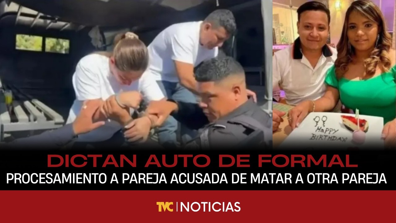 Dictan auto de formal procesamiento a pareja acusada de matar a otra pareja en El Progreso.