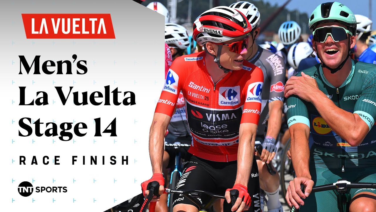 FOUR IN A ROW! 🤩 | 2025 La Vuelta a Espa&ntilde;a Stage 14 Final KM's | TNT Sports Cycling