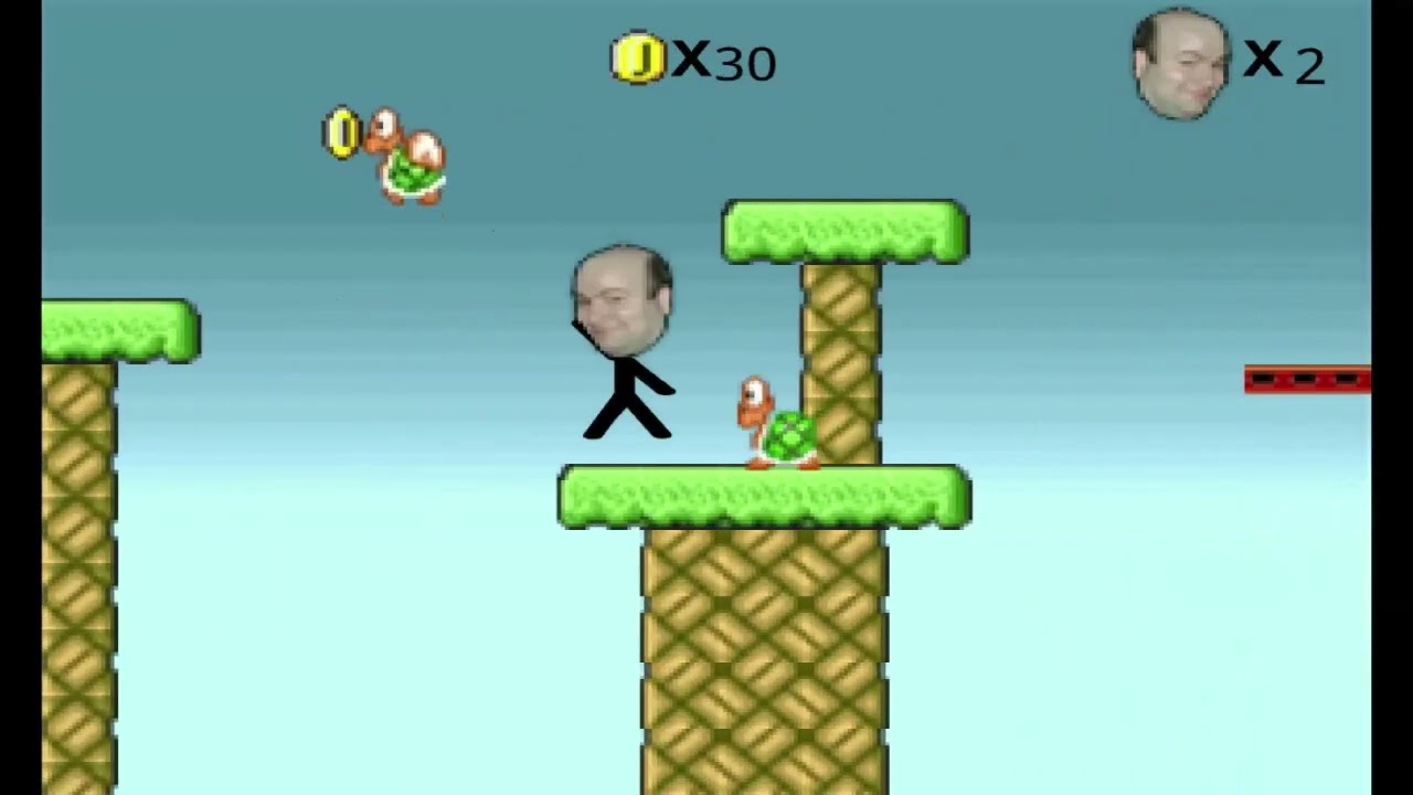 Super Cristophe Brothers - If i lose, the level will skip (old super mario flash)