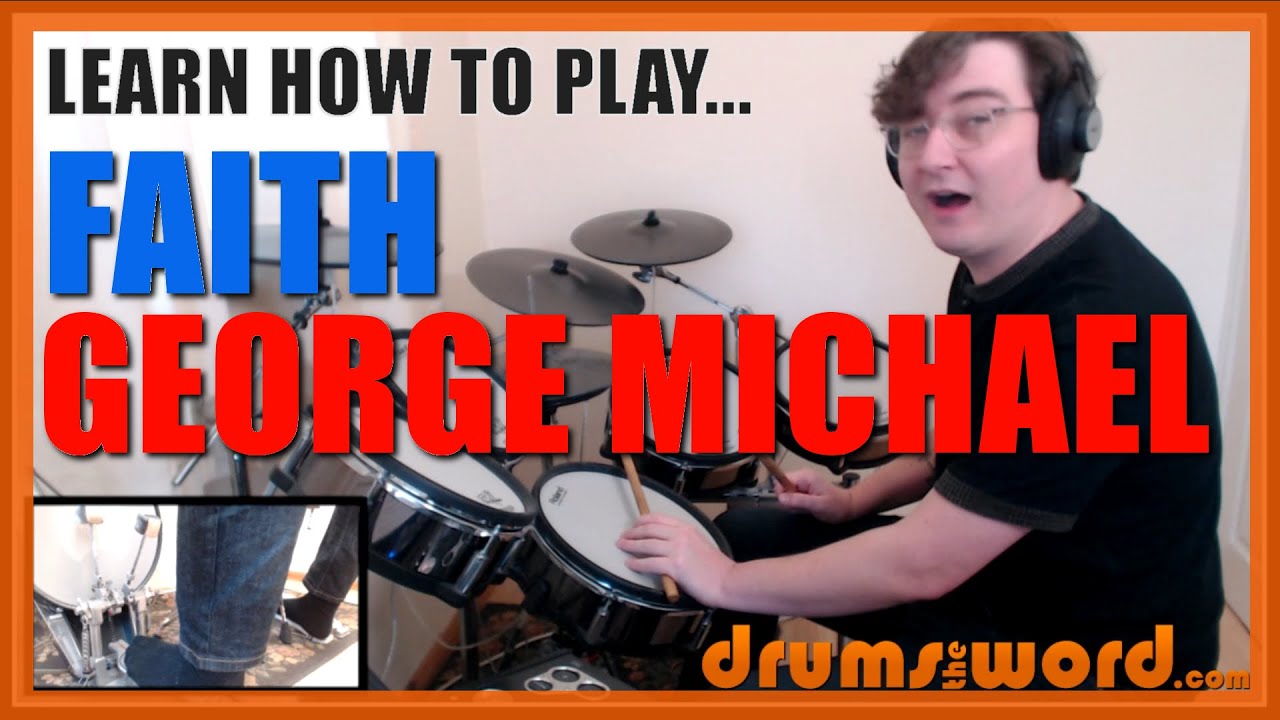 ★ Faith (George Michael) ★ Drum Lesson PREVIEW | How To Play Song