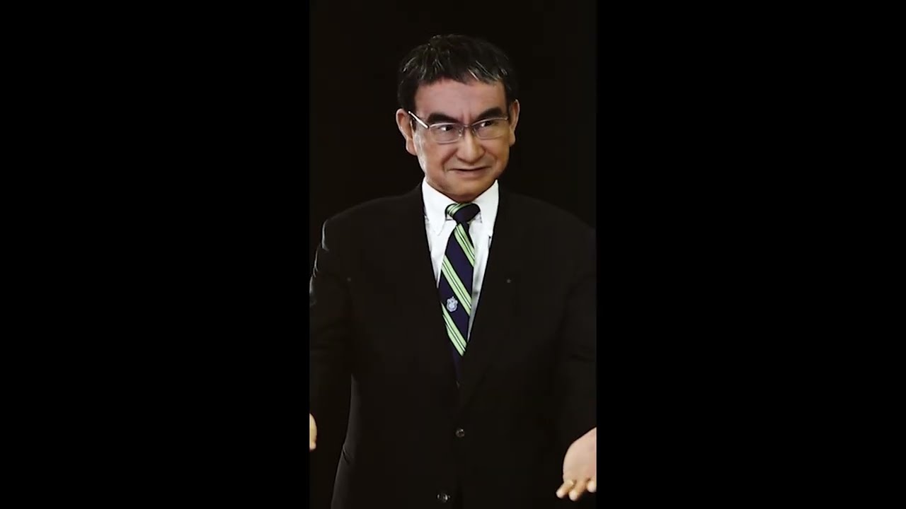 Avatar of Minister for Digital Transformation Taro Kono (English)