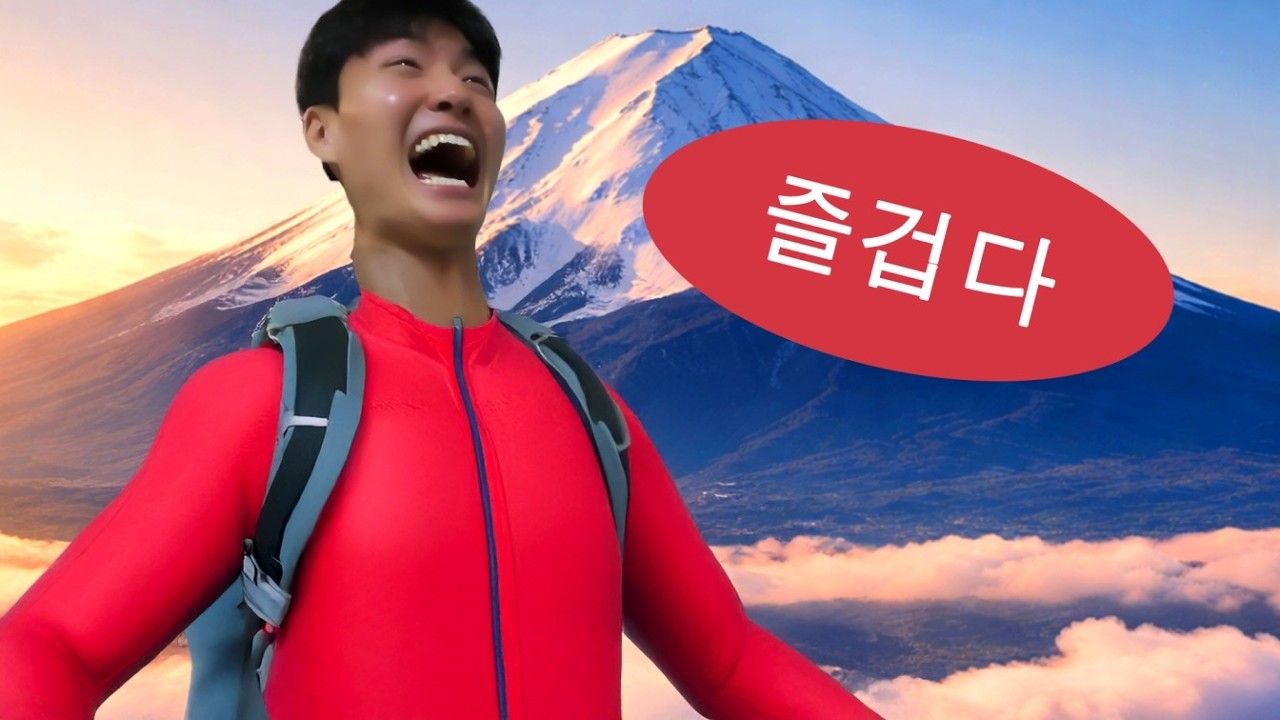 희로애락 다 겪은 광기의 후지산 등반 실패 브이로그