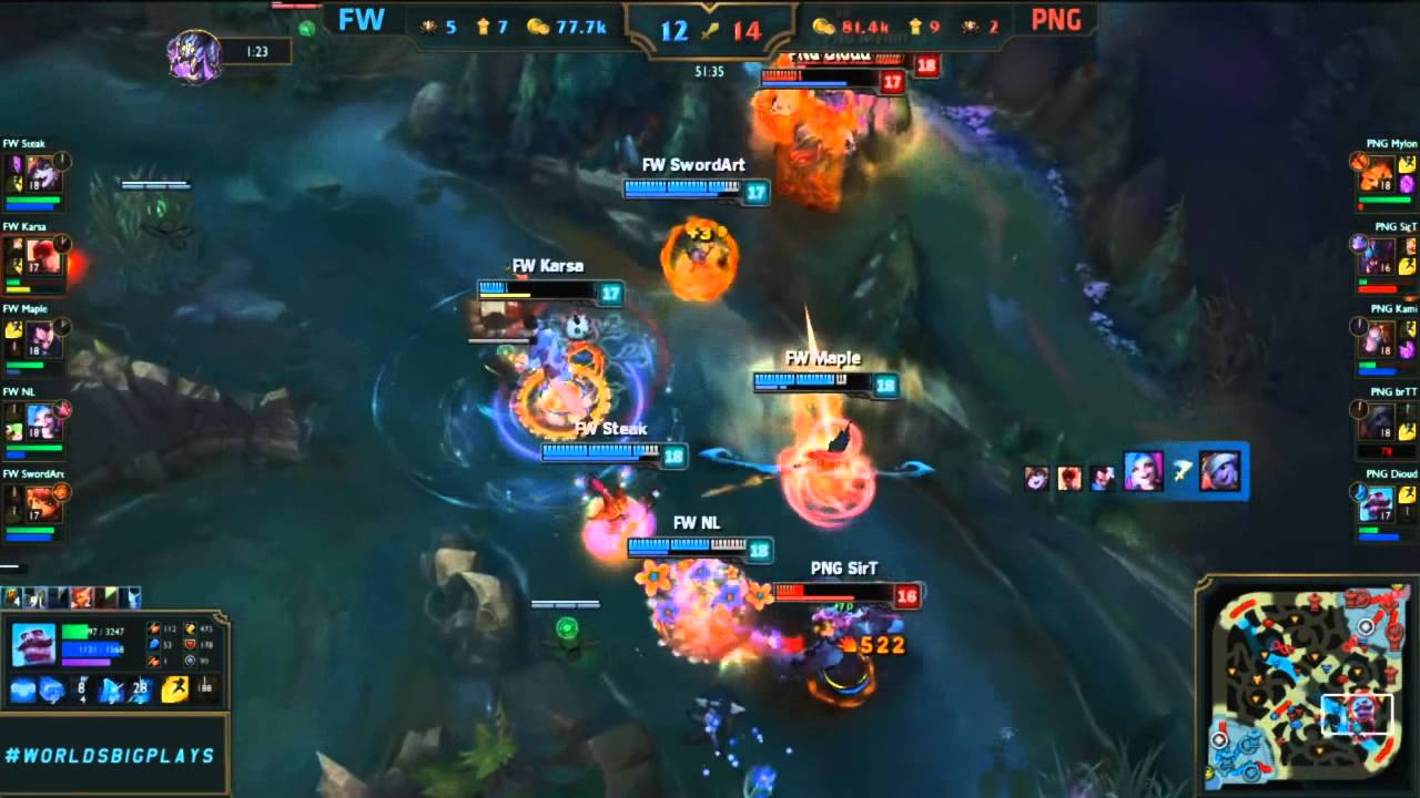 FW NL AD  Montage 2015(League of Legends)