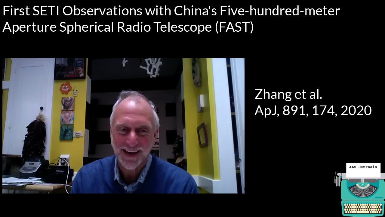 AAS Journal Author Series: Dan Werthimer on 2020ApJ...891..174Z