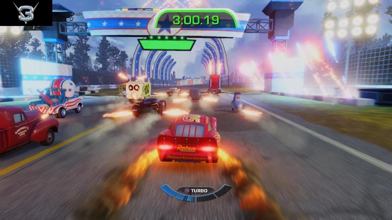 Cars 3: Driven to Win Stunt showcase