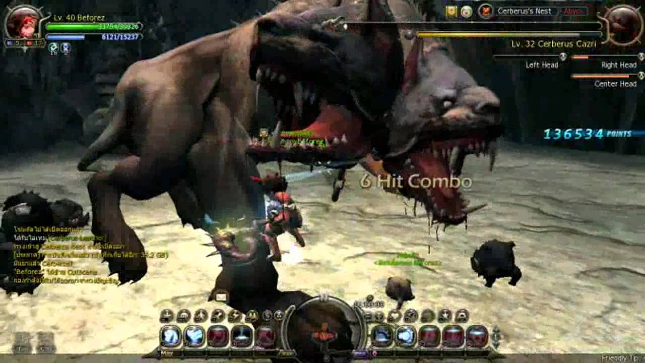 Dragonnest TH Mercenary Solo cerberus nest abyss mode
