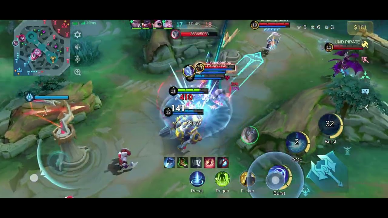 Layla solo playing 16kills Nana save the game though #mobilelegends #mlbb #mlbbhighlights #5v5 