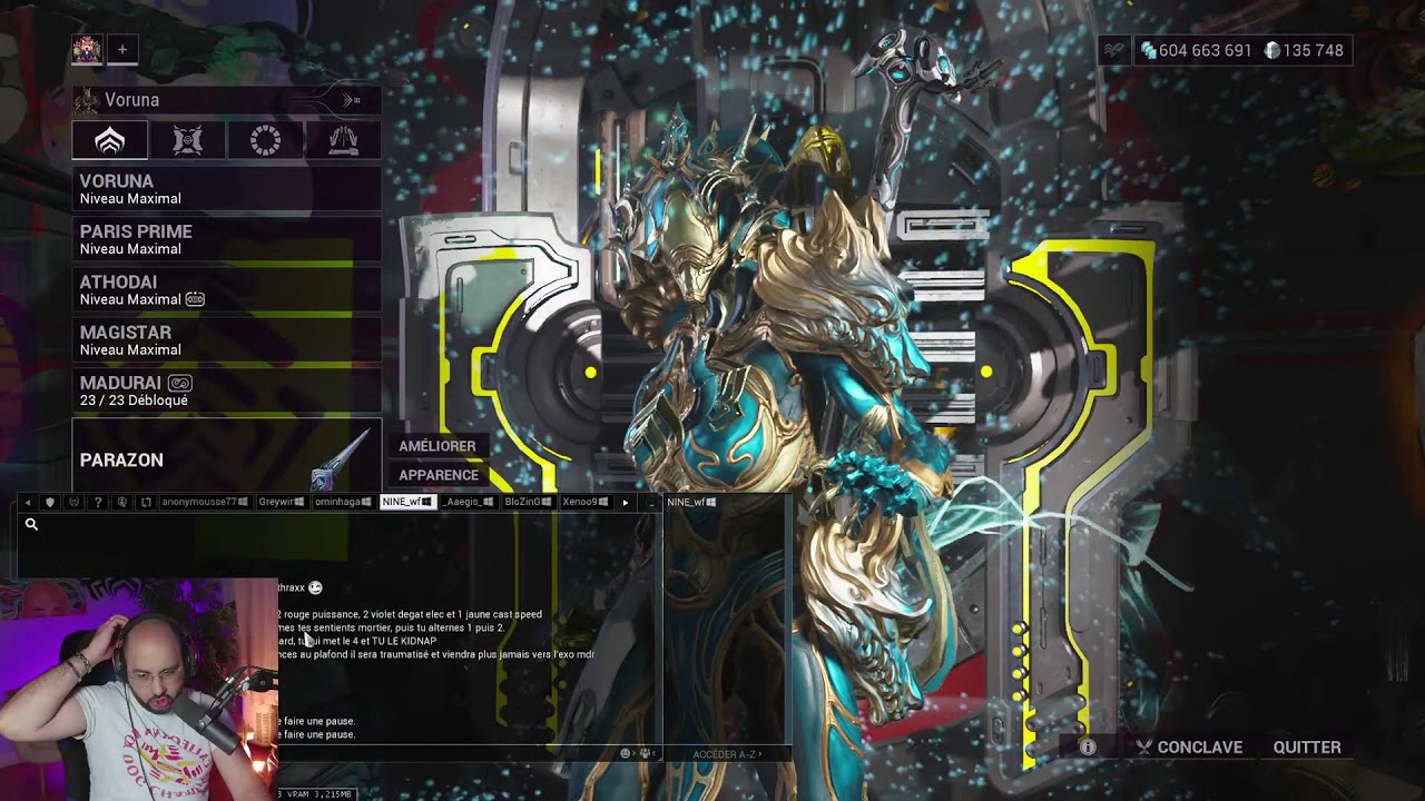 ☃️Live: Du Warframe !👀