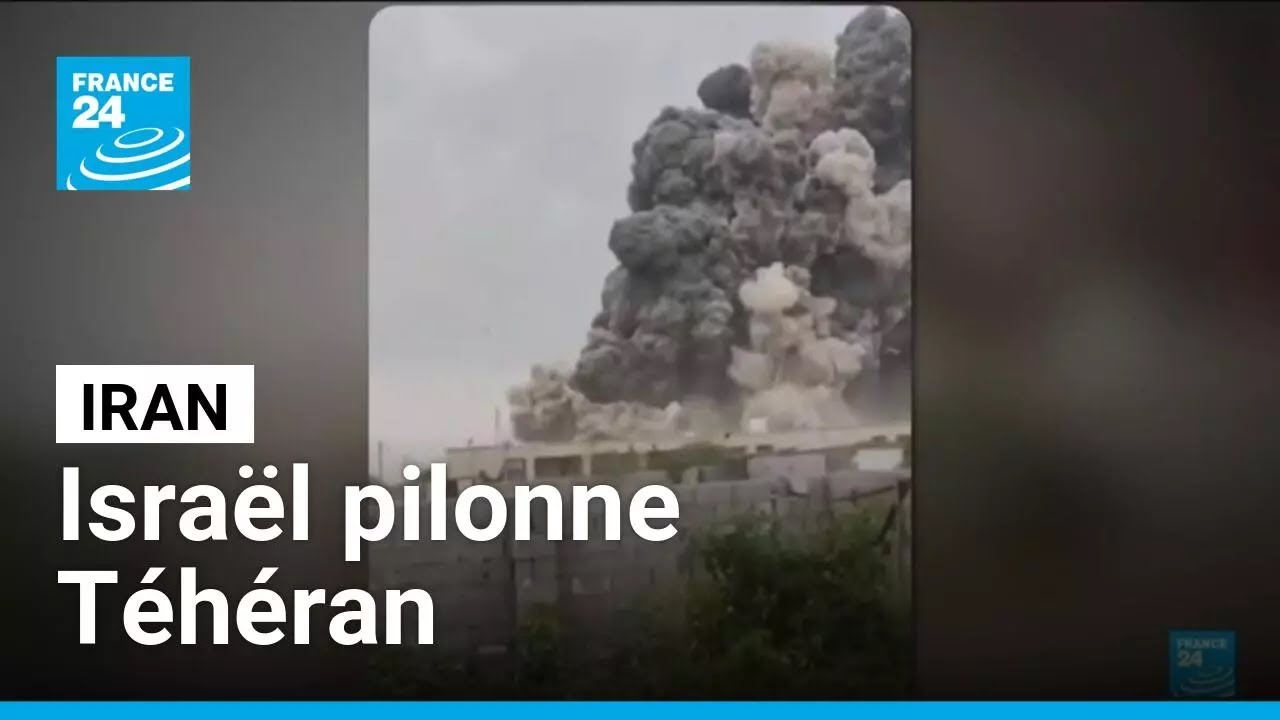 Huitième jour de guerre au Moyen-Orient : Israël pillone Téhéran • FRANCE 24