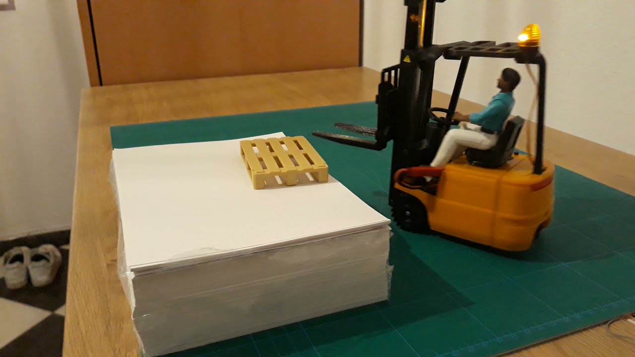 3D Printed 1/14 scale forklift