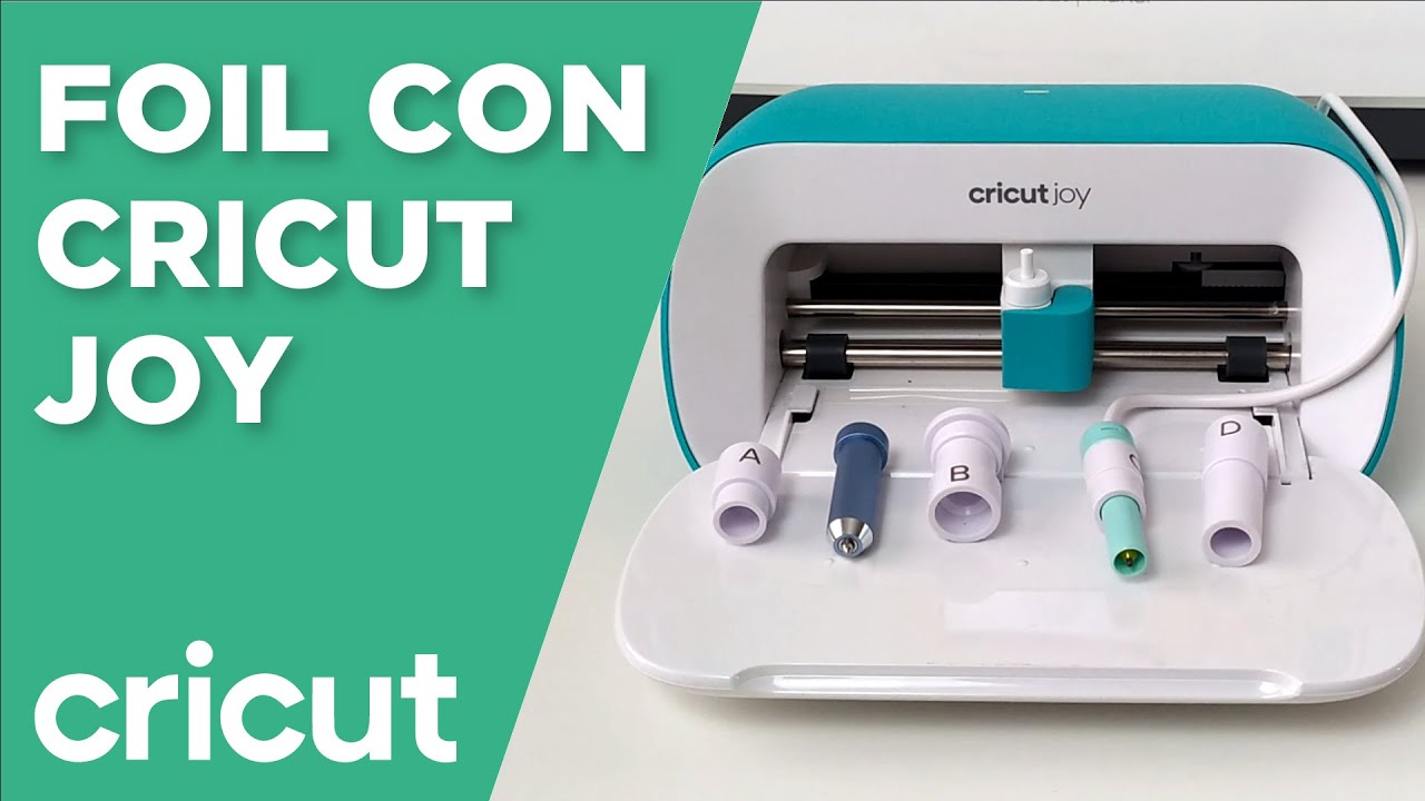 Aplicar foil con Cricut Joy