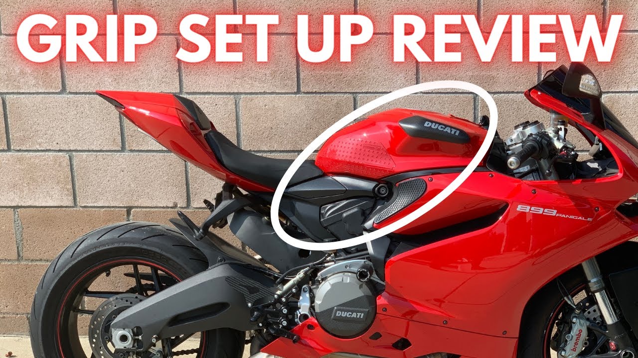 PANIGALE GRIP REVIEW! TECH SPEC, STOMP GRIP (Mixed Set up)