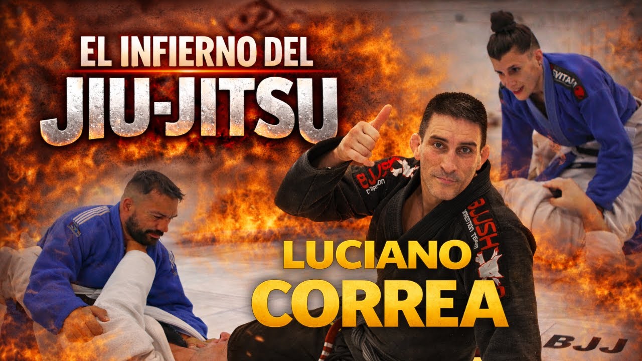 💥EL INFIERNO DEL BJJ con Luciano Correa 🥋 | Visitamos su TATAMI en Full Contact TV