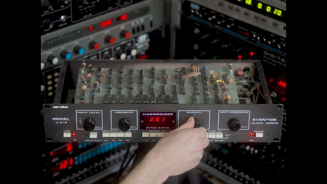 Eventide H910 banging out the tunes