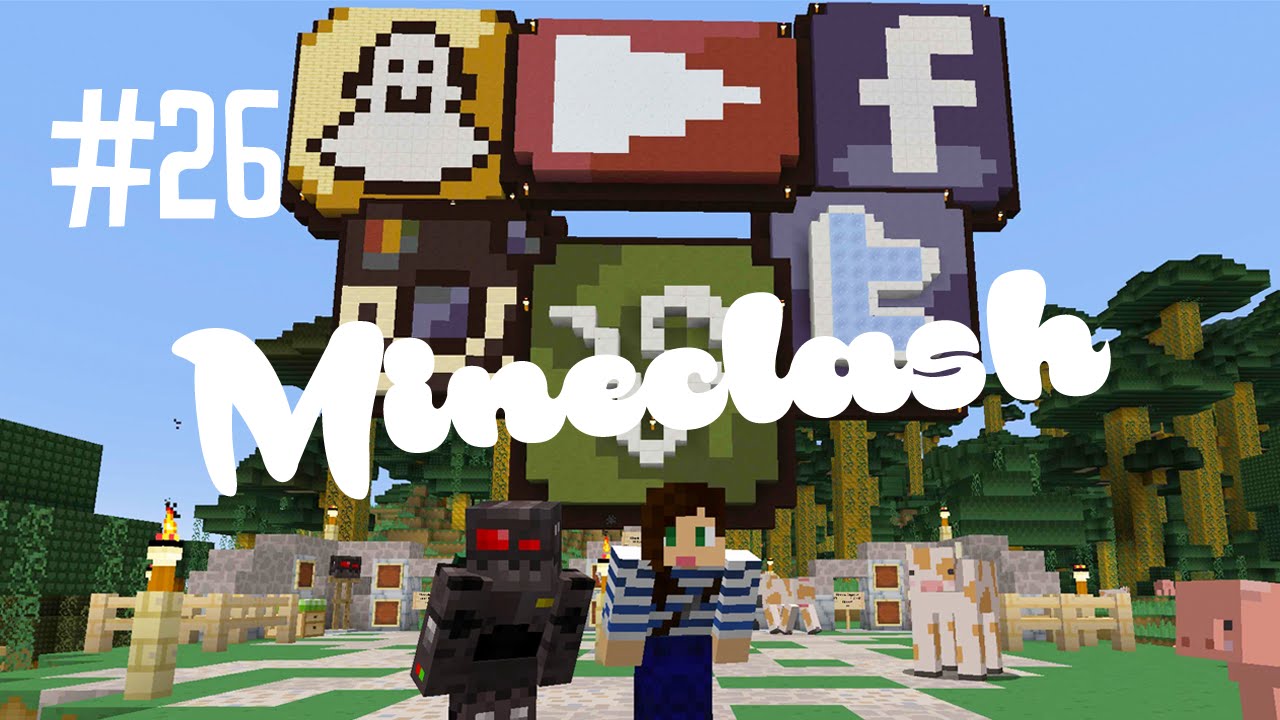 SOCIAL MEDIA CHALLENGE - MINECLASH (EP.26)