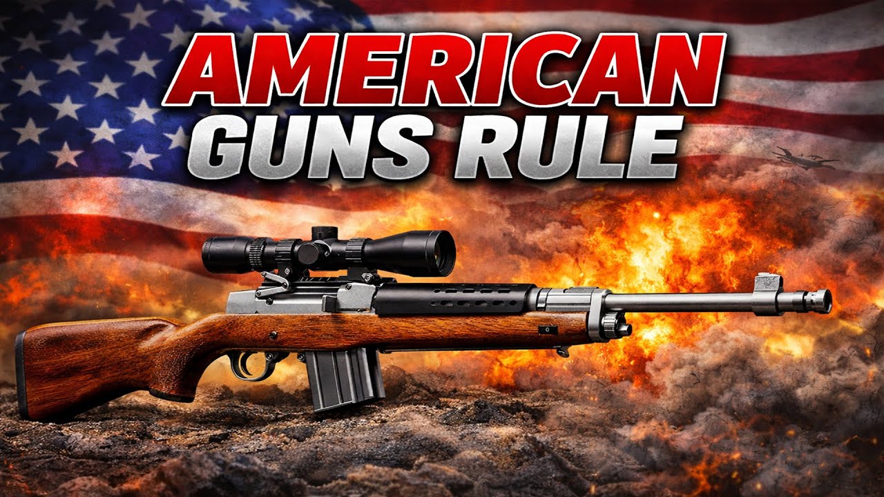 10 American Guns That Destroy Everything Russia Built in Terms of Power!