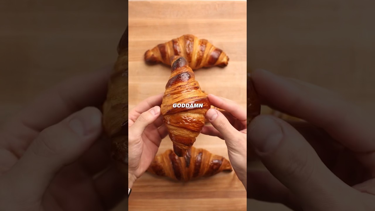 I baked perfect croissants #cooking #food #foodasmr #recipe