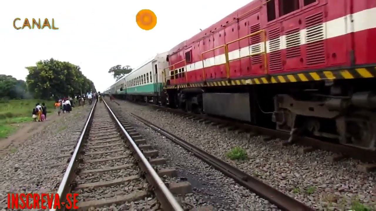 Passeio de COMBOIO Matola Gare to PESSENE- MOÇAMBIQUE