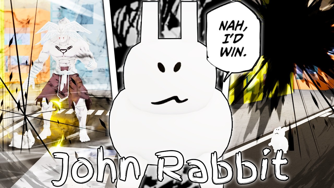 CRIEI O MOVESET DO MAIS FORTE DO JUJUTSU KAISEN: JOHN RABBIT!