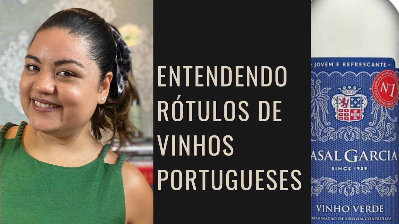 Entendendo rótulos de vinhos portugueses.