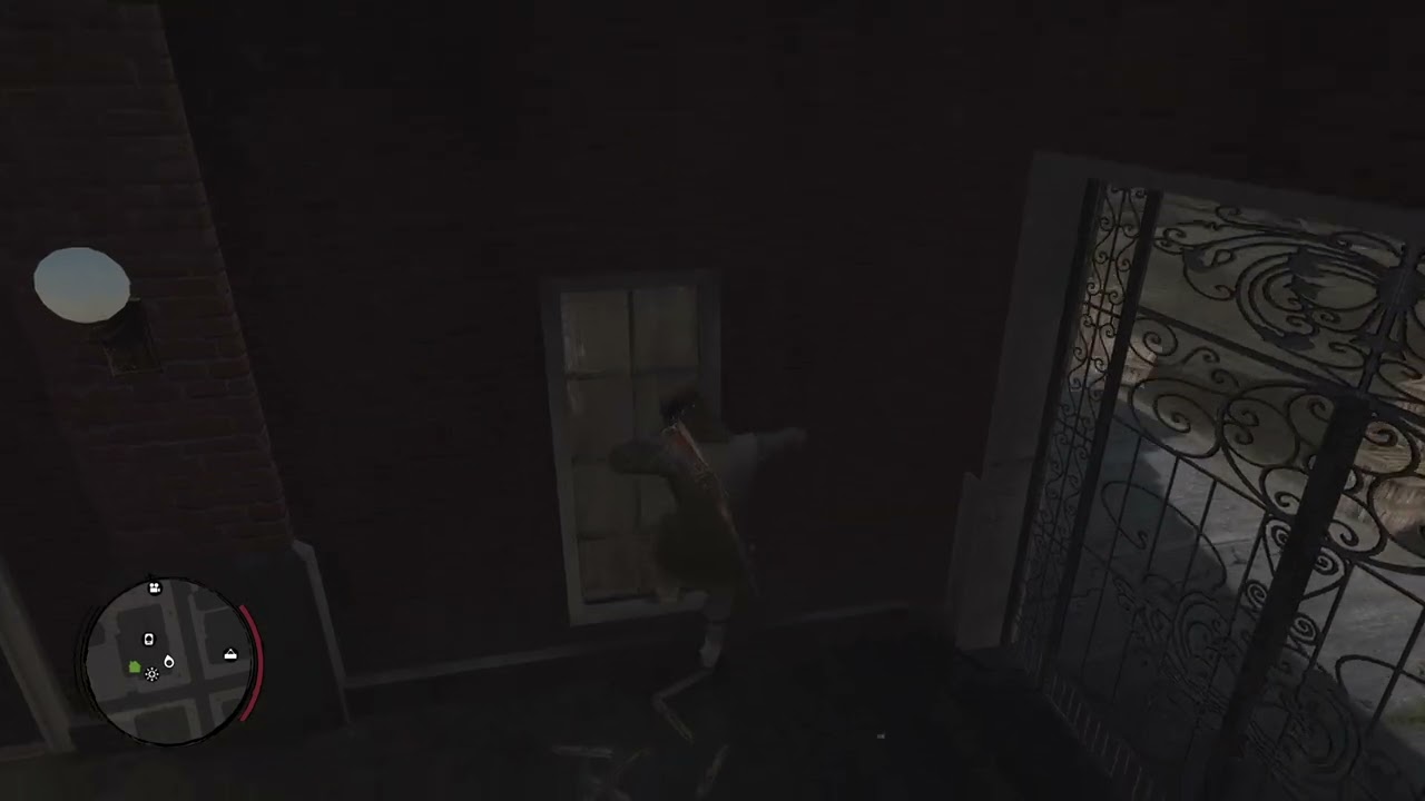 some guy phases through a wall