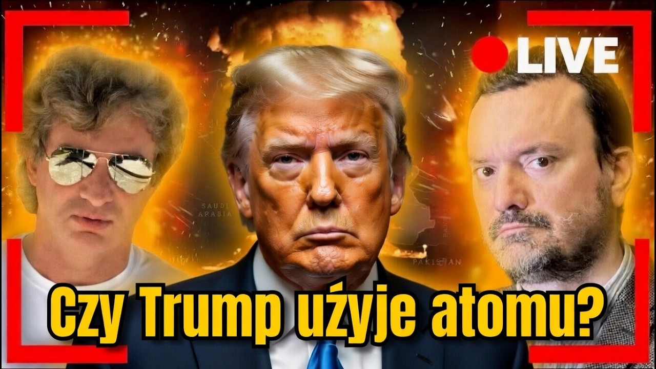 Rozejm z Iranem. Czy Trump użyje atomu? Andrzej Gąsiorowski i Jan Piński LIVE 29