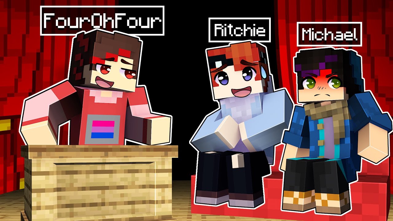 inviting my friends to a STRANGE minecraft minigame