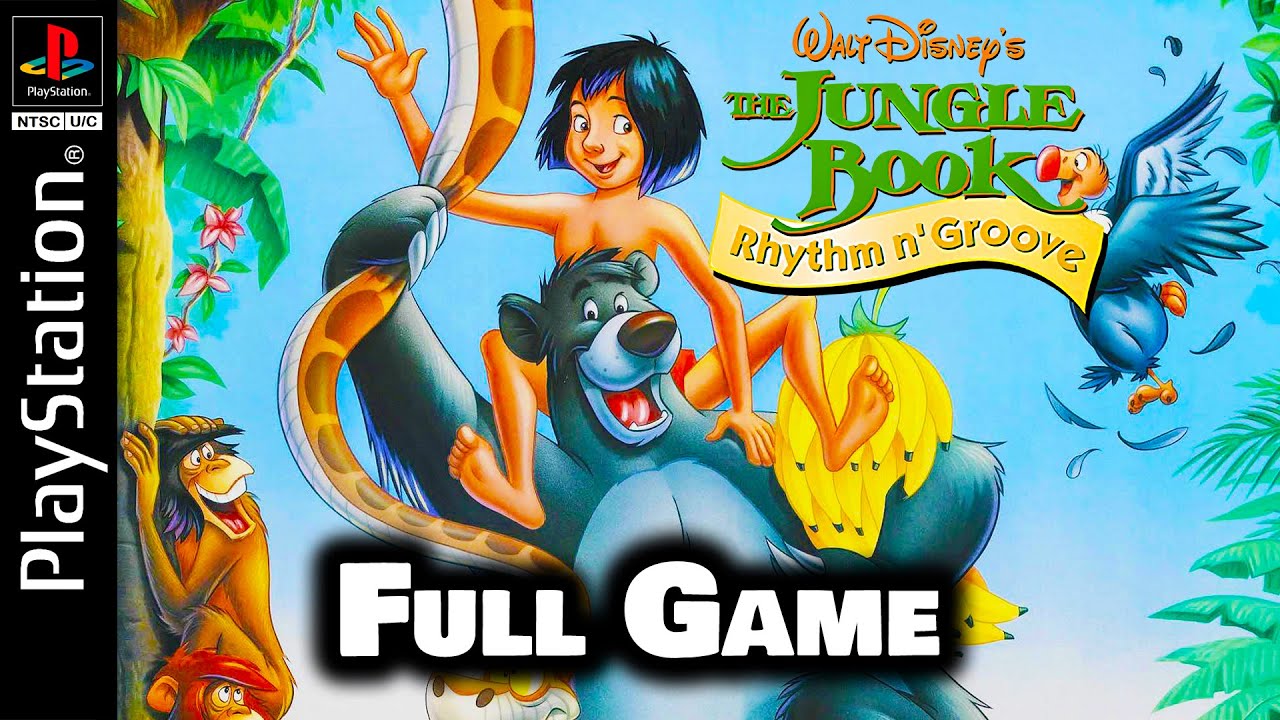 The Jungle Book - Rhythm n' Groove: PS1 - Full Walkthrough (No Commentary)
