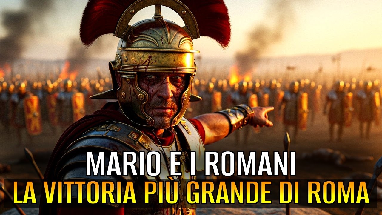 TATTICA PAZZA Di Mario: Come 40,000 Romani Sconfissero UN MILIONE Di Barbari?