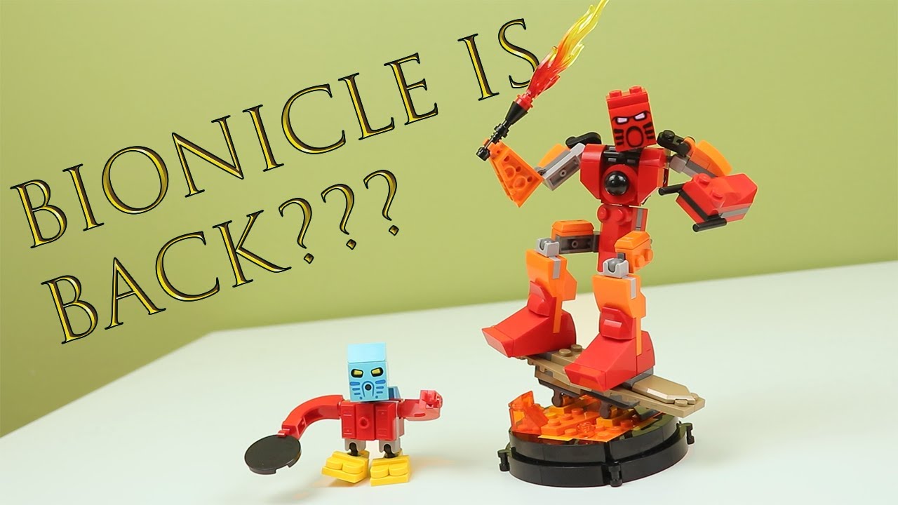 Bionicle Is BACK In 2023&hellip;But Is It Really?? | #lego Bionicle Gift With Purchase Tahu Review