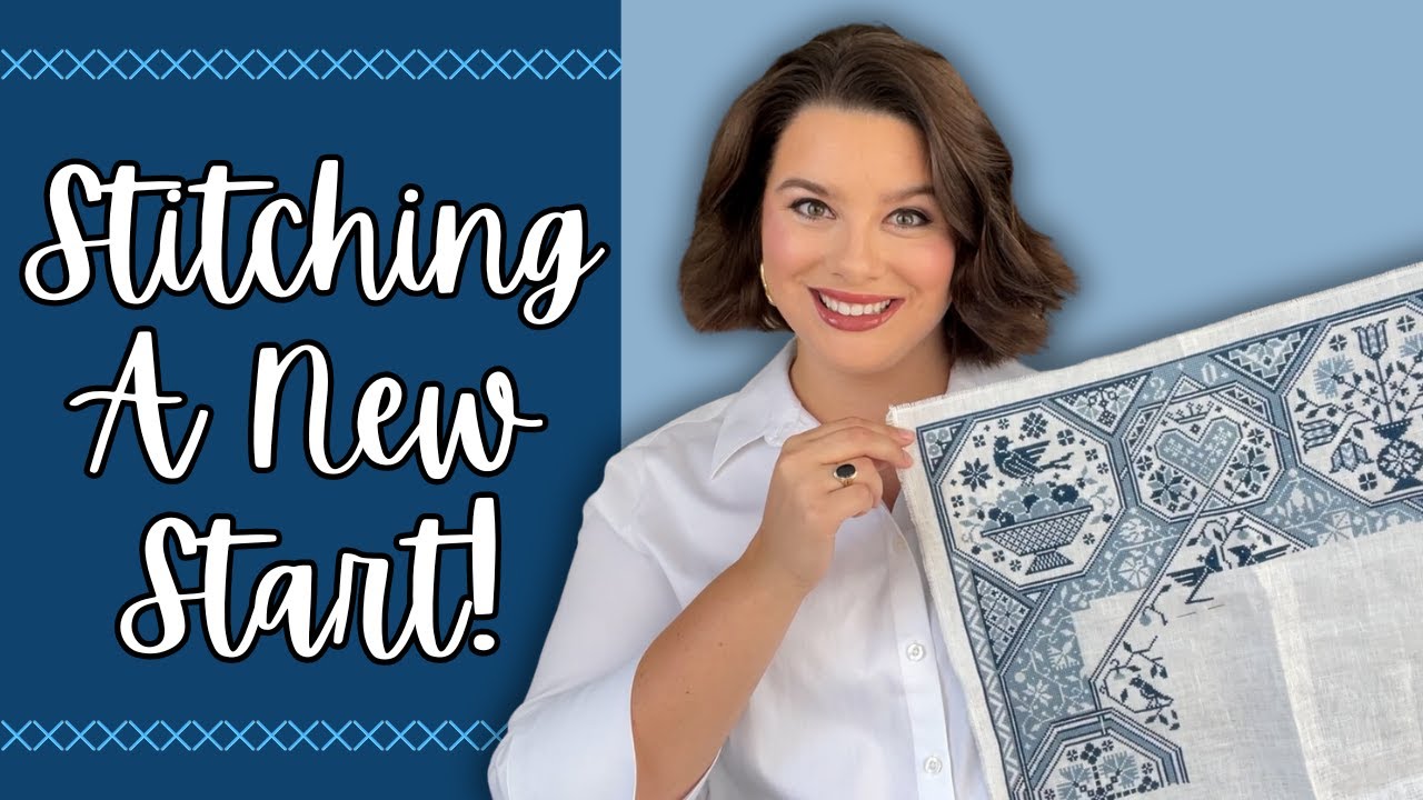 FlossTube #2 | Stitching updates, a new start, and some favorite tools!