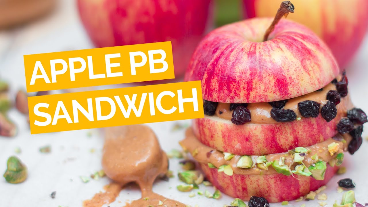 Apple Peanut Butter Sandwich