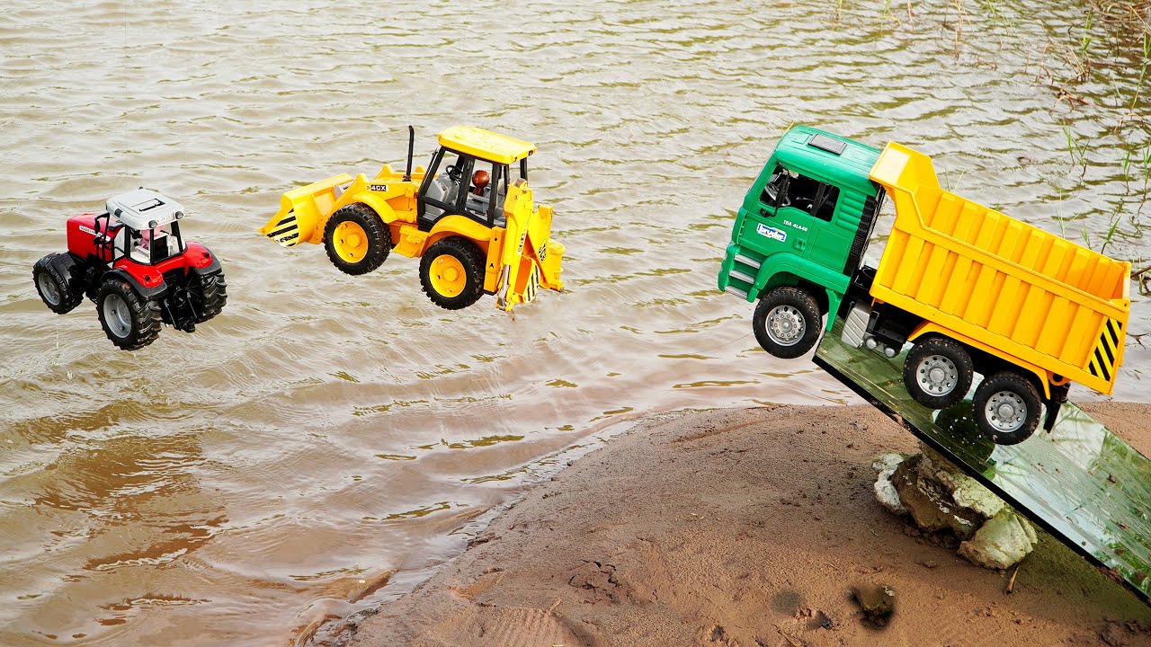Jump River- JCB | Dump Truck | Mahindra Tractor