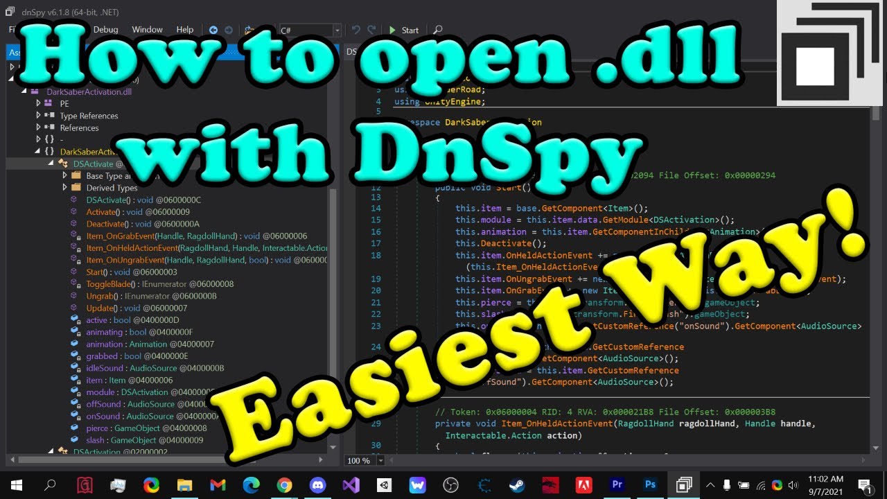 How to Open .dll With DnSpy 2021 | Learn The Easiest Way to Open .dll With DnSpy 2024
