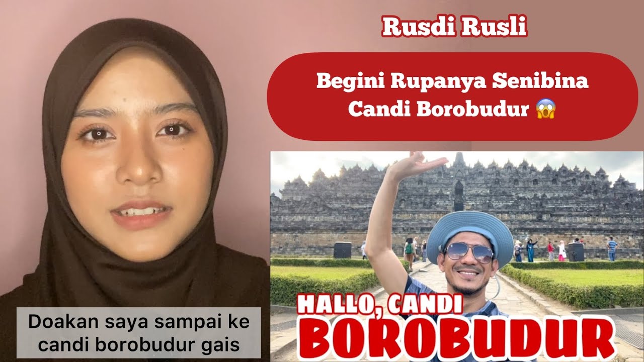 KEREN ‼️ MONUMEN CANDI BOROBUDUR YANG MEGAH BERDIRI DI INDONESIA 😱😍