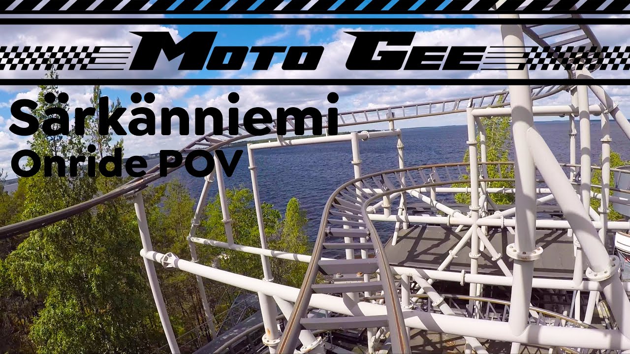 Joko MotoGee on koettu? 🏍️ Särkänniemi MotoGee onride POV