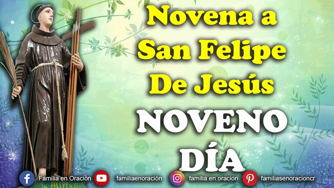 Novena a San Felipe de Jesús - Día 9 🙏 4 de Febrero 2026