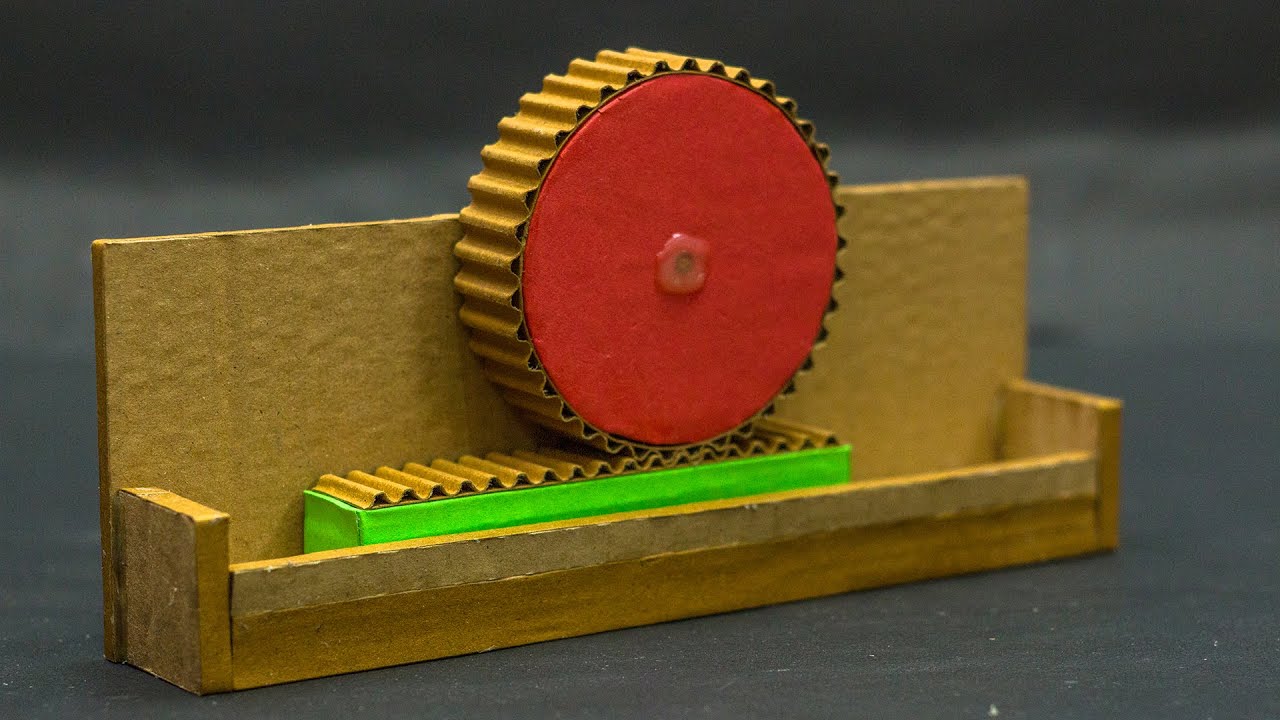 Science Projects | Rack and Pinion Mechanism