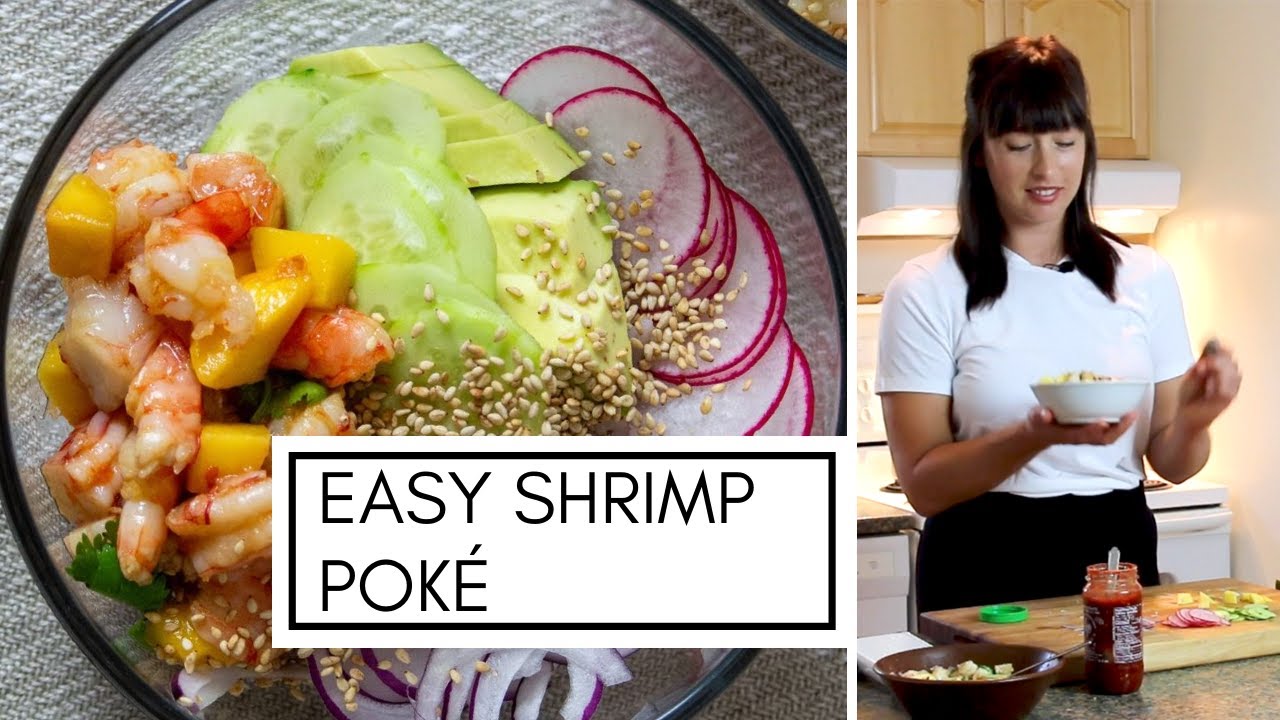 Easy Shrimp Poke Bowls (Faux Poke) | How To Make Dinner