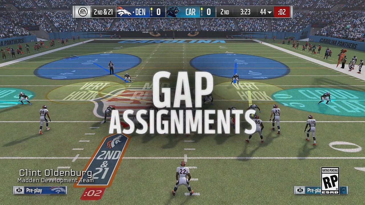 Madden 17 Trailer - Defense | Gap Assignments