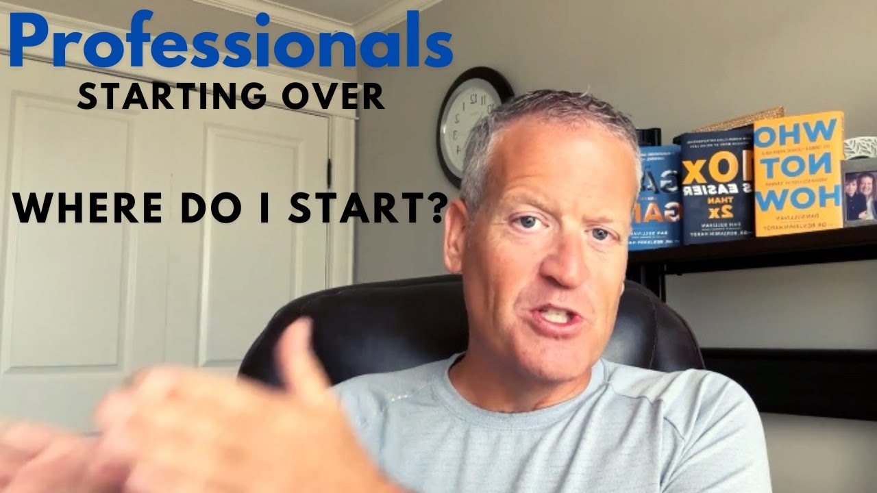 Professionals Starting Over at 45 and Beyond (DO THIS) | Chris Spurvey