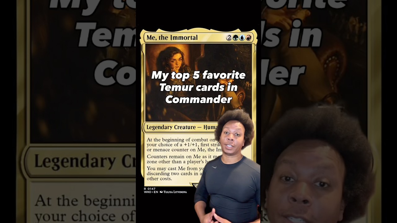 My top 5 favorite Temur cards in Commander 🦎