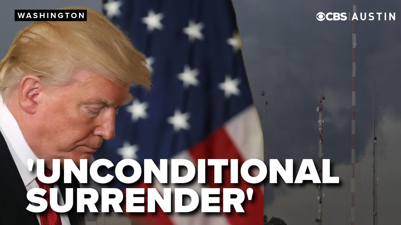 Trump's ULTIMATUM for the Iran conflict Strikes go on