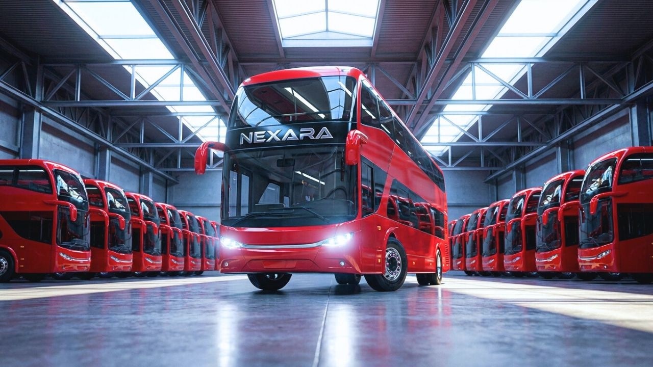 How NEXARA Electric Double-Decker Buses Are Made | Inside the Mega Factory (Full Production Process)