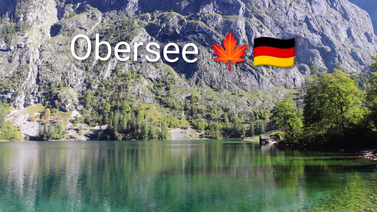 Walking Through Paradise: Stunning Alpine Views at Lake Obersee 