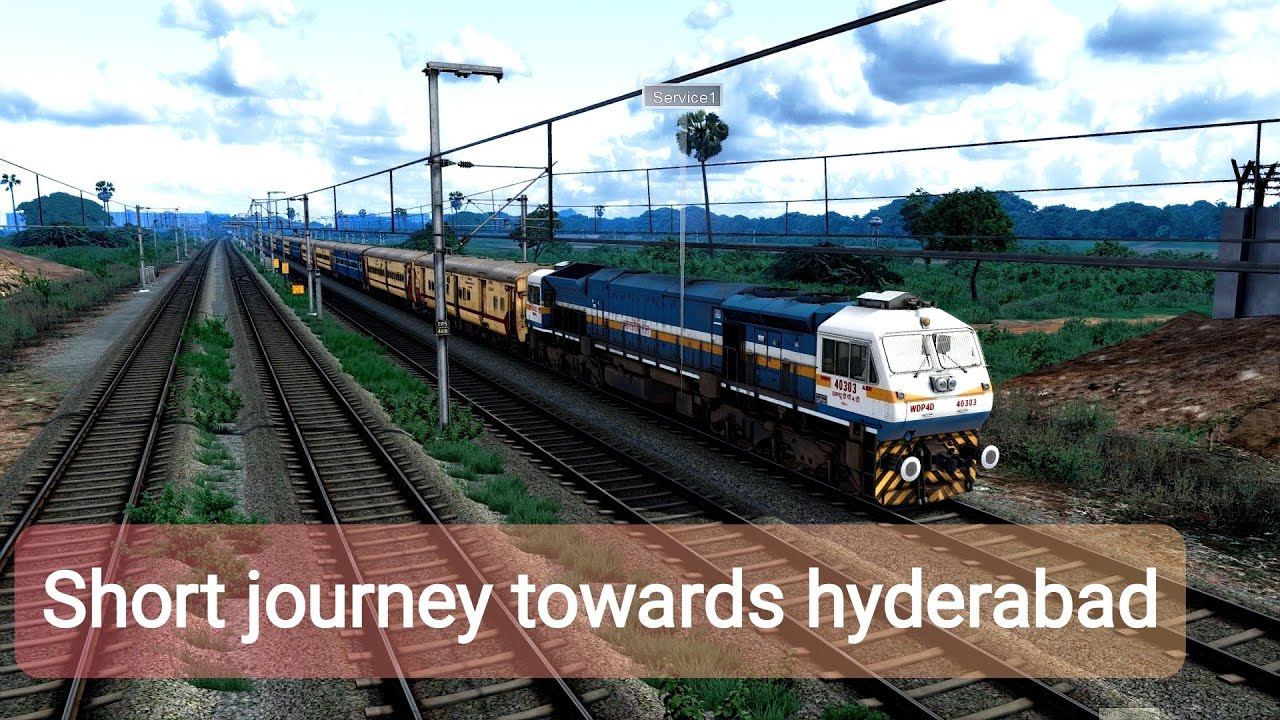 Short journey towards hyderabad 👮🏻👮🏻👮🏻Free scenario Live stream//railwork gaming🚉🤠